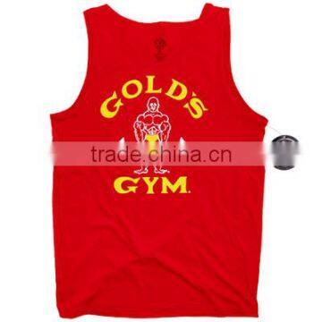 Gold Gym Muscle Joe Athlete Tank Red