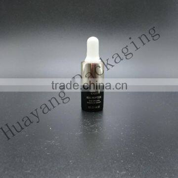 black small glass bottle with dropper 10ml glass bottle