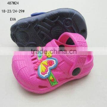 Pink cute EVA garden shoes sandals for girls