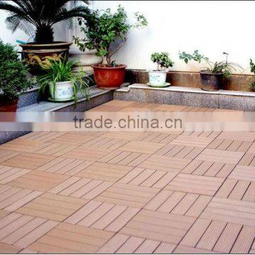 wood plastic composite decking tiles