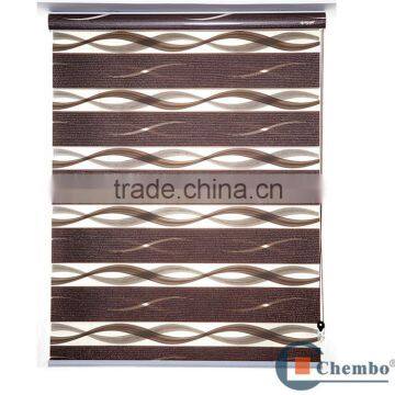 Day and Night Sunscreen Fabric Zebra Roller Blinds photo-3
