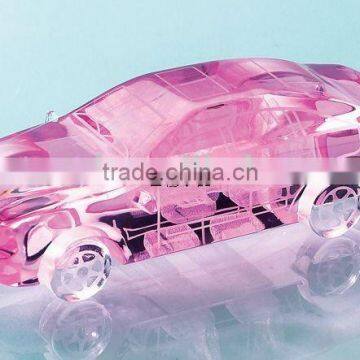 Colorful Crystal Car Model