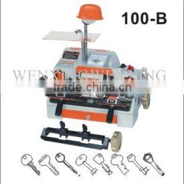 Advanced multi-function double duplicate key cutting machine for model 100-B duplicate cutting key
