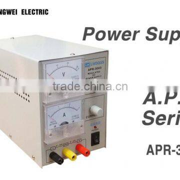 Single Channel Output 30V 3A Adjustable Pointer Linear DC Power Supply For Communication