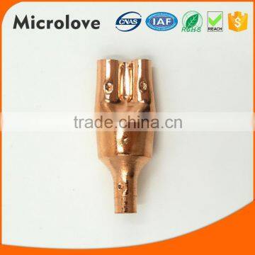 Best selling refrigerator part fitting brass tee