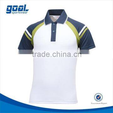 Custom blank sublimation printing stand collar tshirt