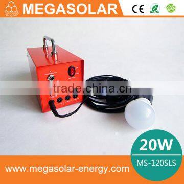 2016 20w Low Price Solar Home Lighting System Kit