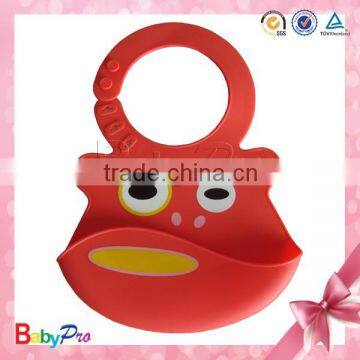 2014 Hot Sale Promotional Silicone Bib For Baby