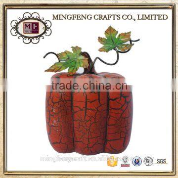 Thanksgiving Resin Craft Pumpkin for Home Decoration photo-5
