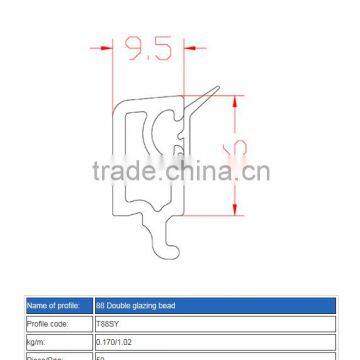Quality Products Pvc Profile / Profile Glazing Beads /China Factory photo-3