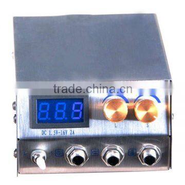 digital tattoo power supply dual blue screen multi-functional