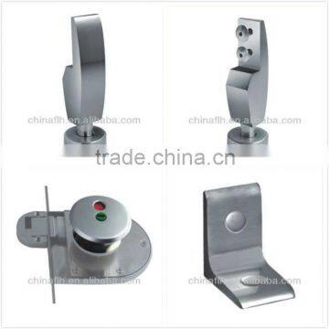 Zinc Alloy Public Toilet Cubicle Partition Door Lock Accessories Hardware