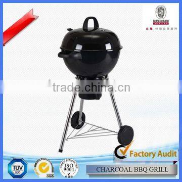 New design easy indoor deluxe kettle bbq with two wheels