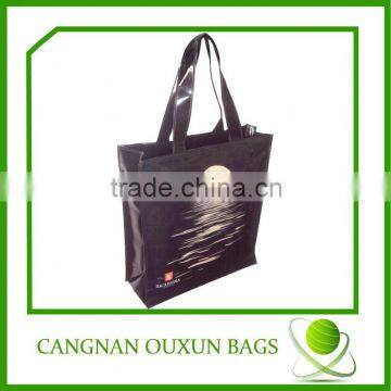 shiny pvc tote bag