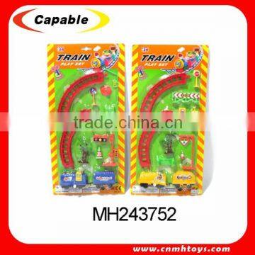 Wholesale Plastic Toy Cars, Wind up Track Train With Accessories photo-3