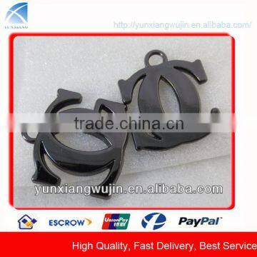 CD6170 Fancy Custom Made Decorative Metal Zip Pullers for Bags