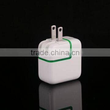 2-Port 5V/2A Compact USB Wall Charger/Portable Charger All-In-One Travel Charger for IPhone, IPad, IPod, Smartphones, 5V Tablets photo-4