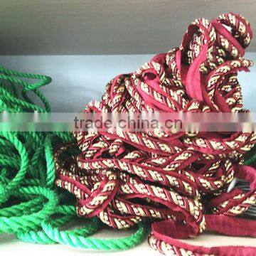 Good Quality Three Stranded 100% Polyester Rope(SW-107) photo-2