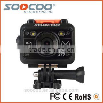 SOOCOO S70 WIFI Waterproof 2K Sports Cameras Full HD 170 Degree Wide-angle Lens(Add 1*Charger) photo-2