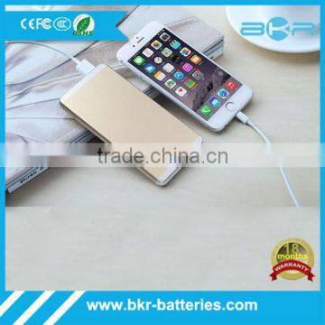 Super slim OEM 5000mah power bank for mobile phone