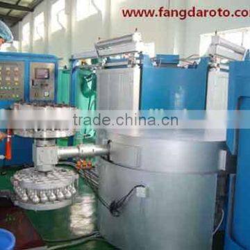 Fangda brand new model 3arms carousel rotomolding machinery