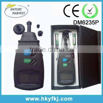 Handheld Autoranging Electronic Instrument digital speedmeter tachometer universal rpm meter DM6235P