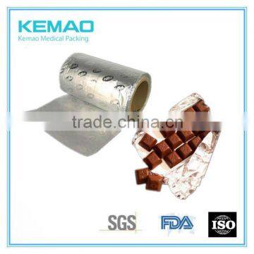 lacquer aluminum foil wrapper for chocolate bar