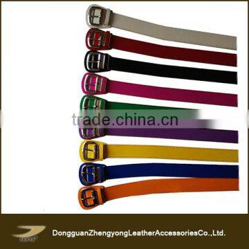 Popular high quality candy color baseball belt