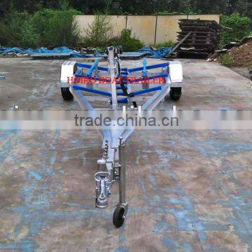 19ft Aluminum Single Axle Machine Brakes Boat Trailer