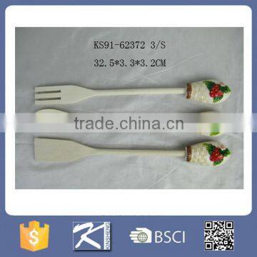 2016 Strawberry series dinnerware sets ceramic fork and spoon set