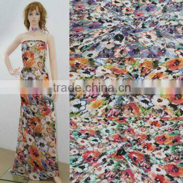 Popular Flower Textile Fabric