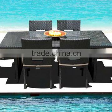 Nice New Design Wicker Table Set From SunShine - Patio Dining Furniture