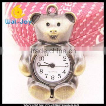 fashion quartz bear shape pocket watch keying watch(sW-1115)