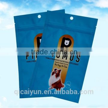 New products China manufacture Resealable Zipper Dog Food Packaging Bag