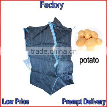 best price breathalbe pp woven bulk bag tubular for potato