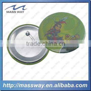 promotional printing funny cartoon tin button badge