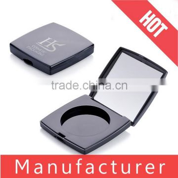 Cosmetic Empty Square Compact Powder Packaging With Mirror