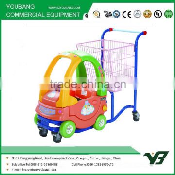 high-quality goods supermarket shopping trolley/children toy trolley