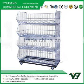 zinc stacking basket (foldable)