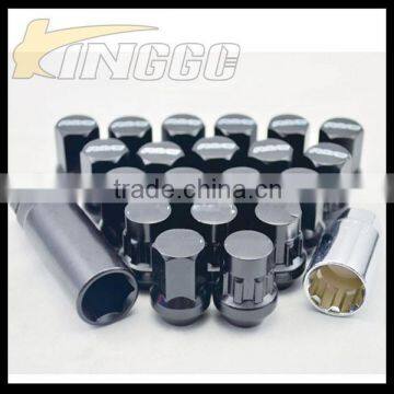 High Quality Iron lug nuts with anti-theft wheel nuts