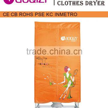 Stainless Steel UV light Electric Clothes Dryer with square shape