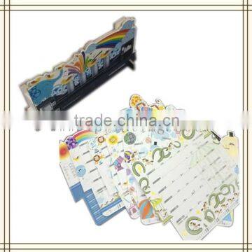 New Design Die-cutting Different Shapes With EVA Unique Funny Desk Calendar photo-2