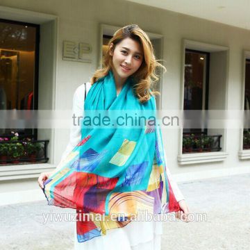 New Women's Long Fashion Soft Silk Chiffon Shawl Wrap Scarves Stole