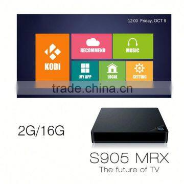 Roofull 2G RAM 16G ROM Amlogic S905 Quad Core 4k Cor-tex A53 KODI XBMC Pre-installed Android TV BOX Support HD2.0 photo-2