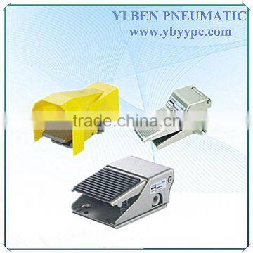 cheap price 4F type pneumatic foot valve plastic foot valve with lock and cover