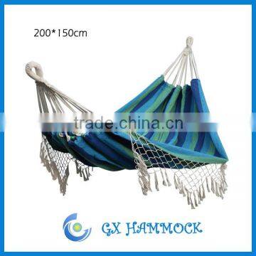 Outdoor Furniture General Use Double Canvas Fabric Hammock