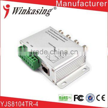 new multi channel cctv security equipment video balun YJS-8104