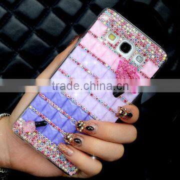 PC Rhinestone Bling Diamond Case for Samsung Galaxy A5 photo-4