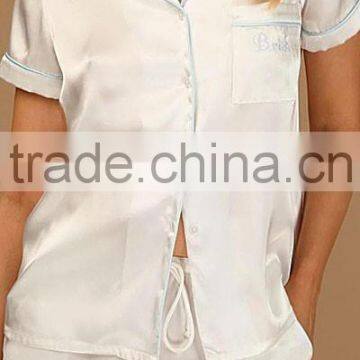 100% Silk Sleep Coats and Pants Luxury Silk Sleepwear photo-4