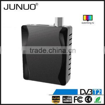 JUNUO OEM free to air strong signal reception HD mstar 7t01 Czech digital set top box receiver for digital tv